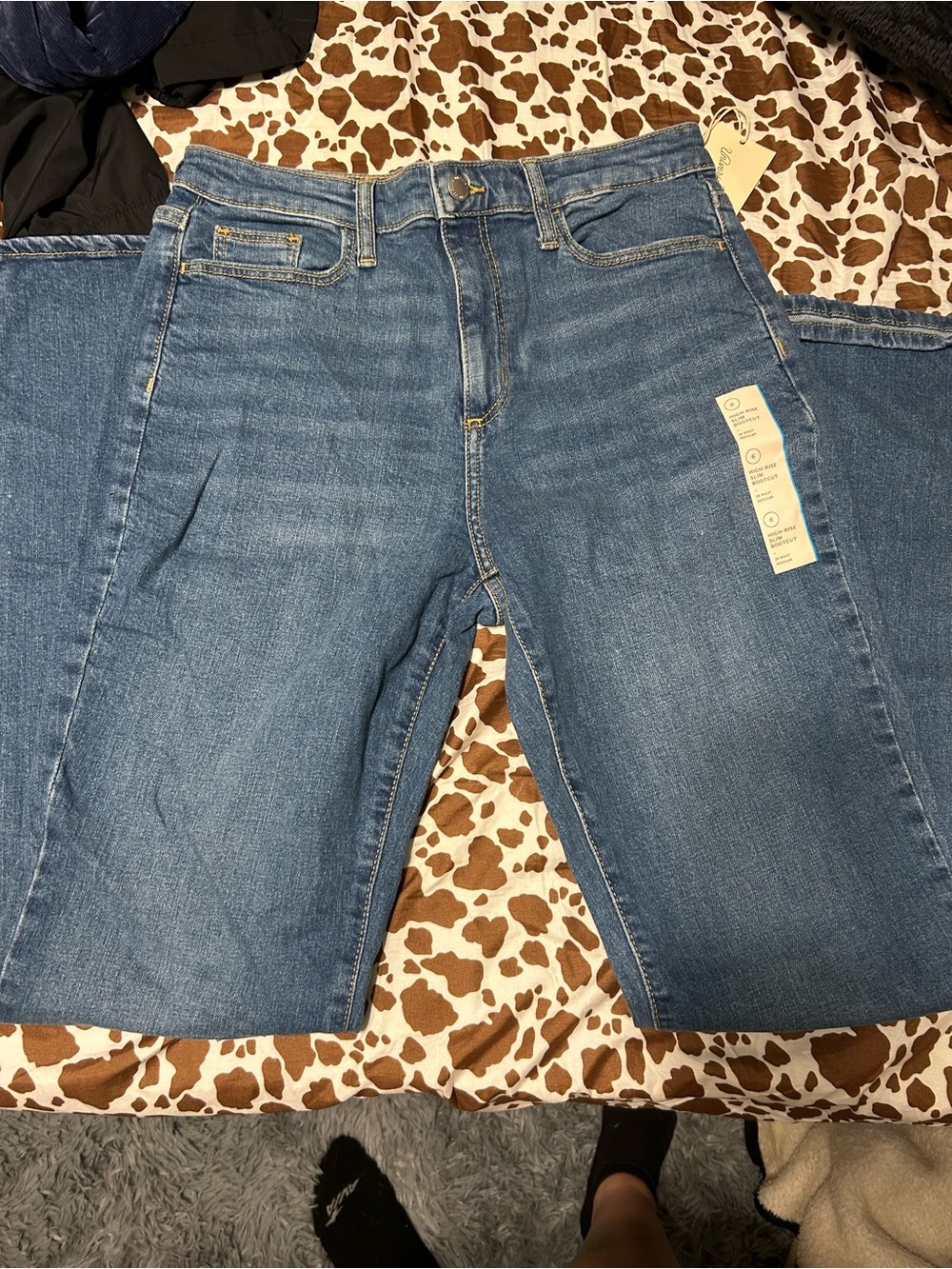 Universal Thread Bootcut Jeans in Medium Blue Wash